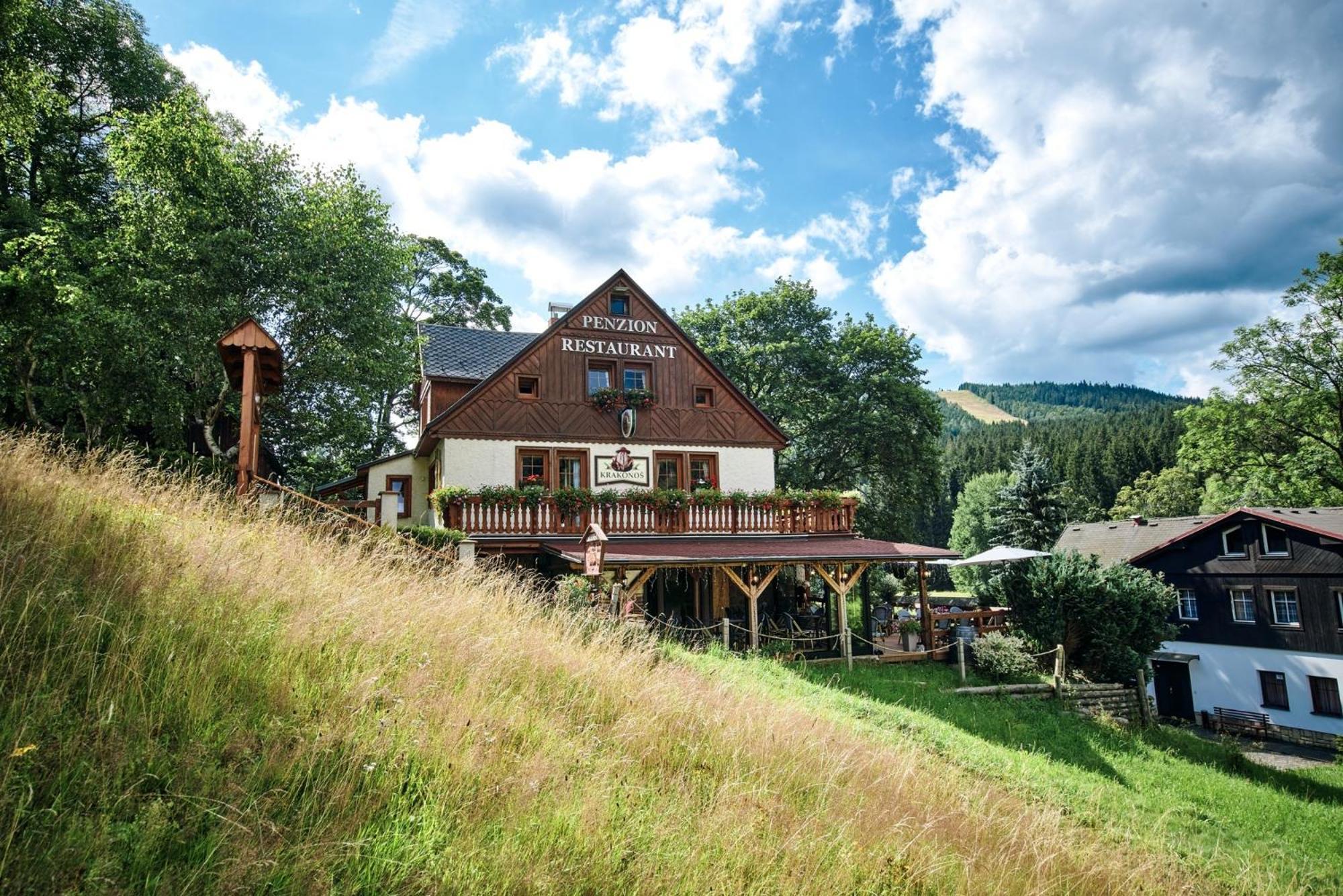 Pension & Restaurant Krakonos Harrachov Exterior foto